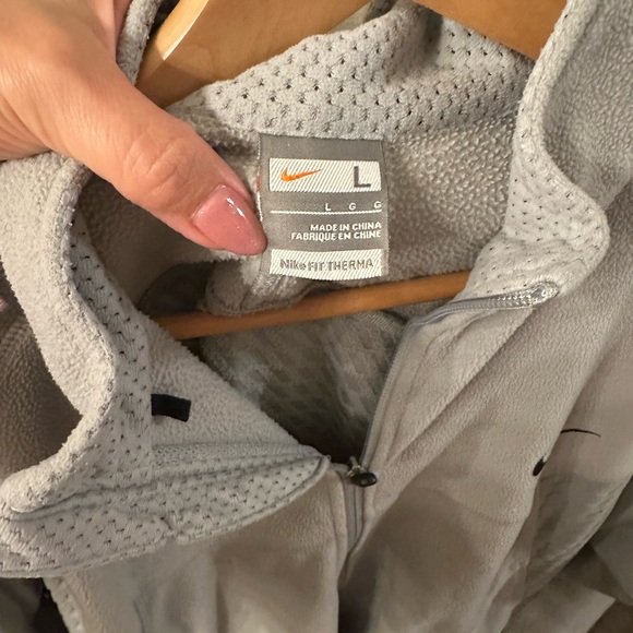 Vintage Y2K Nike Fleece Men’s Zip Up - Large - Picture 3 of 6